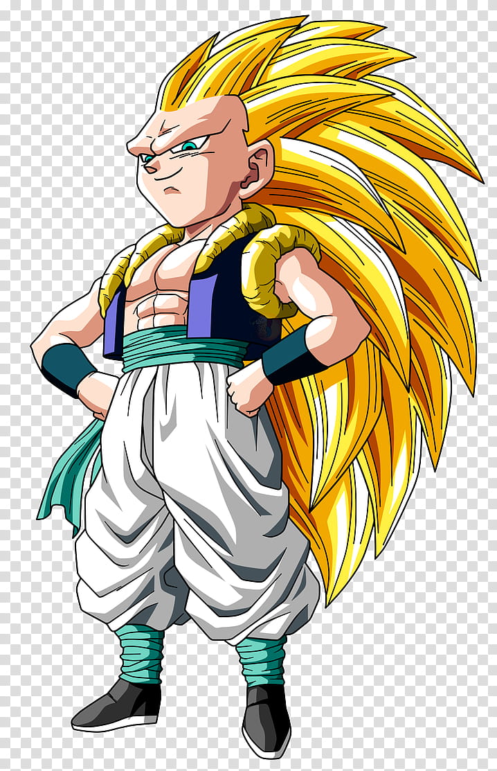 Gotenks SSJ|FacuDibuja, Dragon Ball Z character illustration transparent background PNG clipart