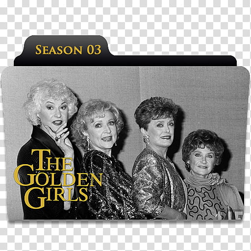 The Golden Girls Folder Icon , Golden Girls, Season  transparent background PNG clipart