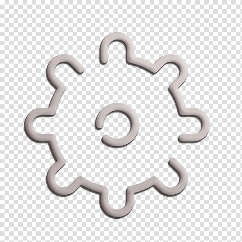 icon Web Navigation Line Craft icon Gear icon, Settings Icon, Silver, Symbol, Puzzle, Metal transparent background PNG clipart