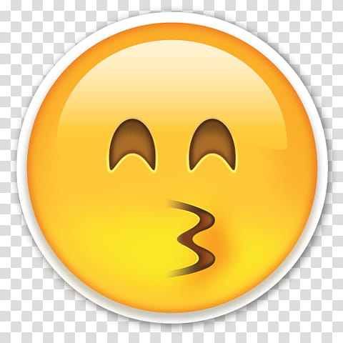 EMOJI STICKER , kiss emoji transparent background PNG clipart