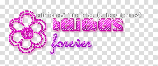 Texto beliebers forever transparent background PNG clipart