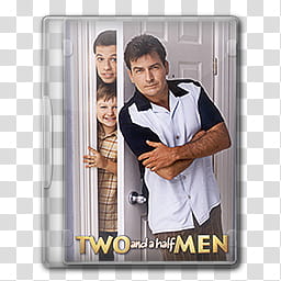 TV Series Icons volume , two and a half men transparent background PNG clipart