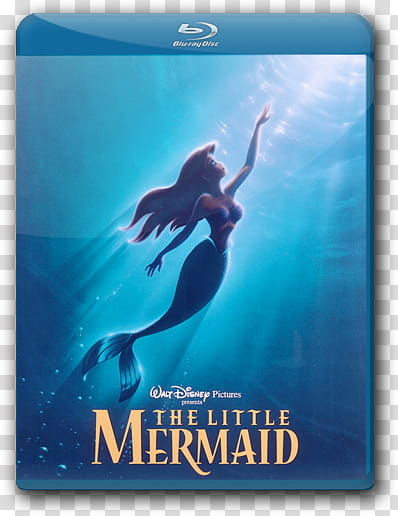 Disney Blu Ray Cover Icon , littlemermaid transparent background PNG clipart