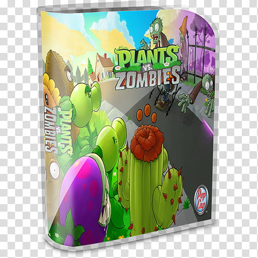 Vista Box Popcap Games, plantsvszombies transparent background PNG clipart