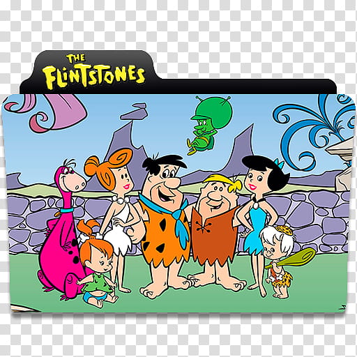 The Flintstones Folder Icon , The Flintstones, Season  transparent background PNG clipart