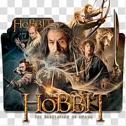 The Hobbit Folder Icon Collection, The Hobbitt The Desolation Of Smaug x transparent background PNG clipart