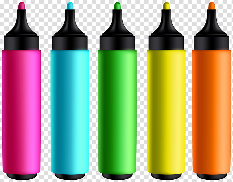 Plastic bottle, Cylinder, Wine Bottle, Writing Implement, Colorfulness transparent background PNG clipart