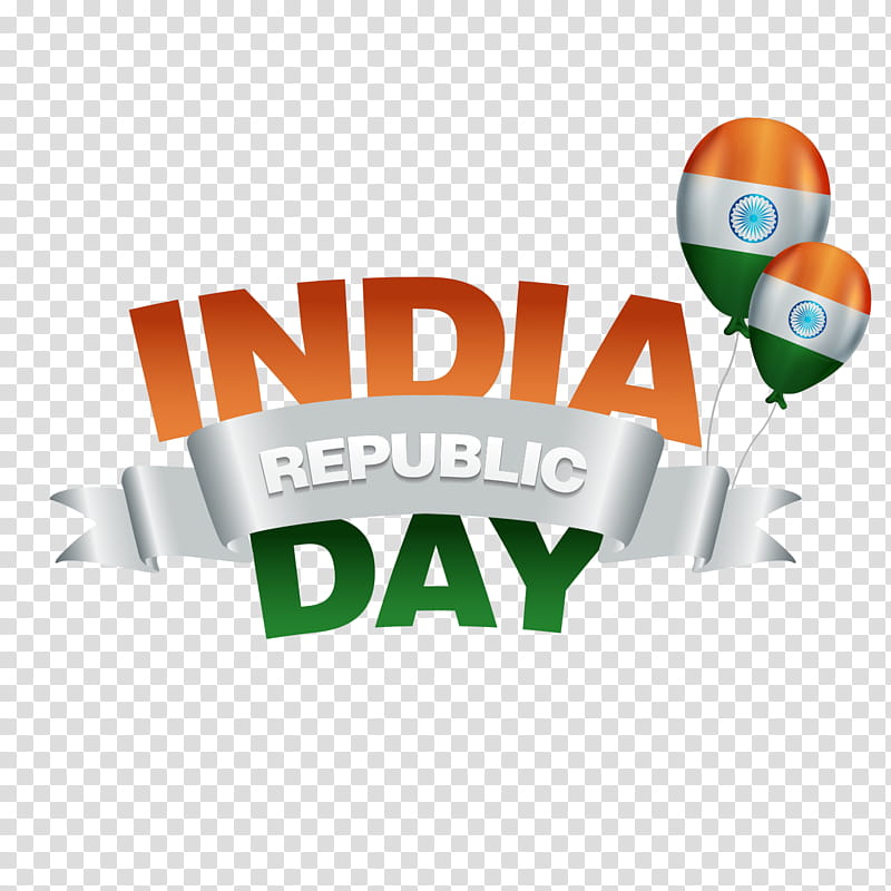 Republic Day Text, Logo, India, Indian People transparent background PNG clipart