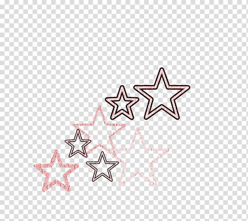 blcak and red stars art transparent background PNG clipart