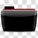 WB Red, black file organizer illustration transparent background PNG clipart