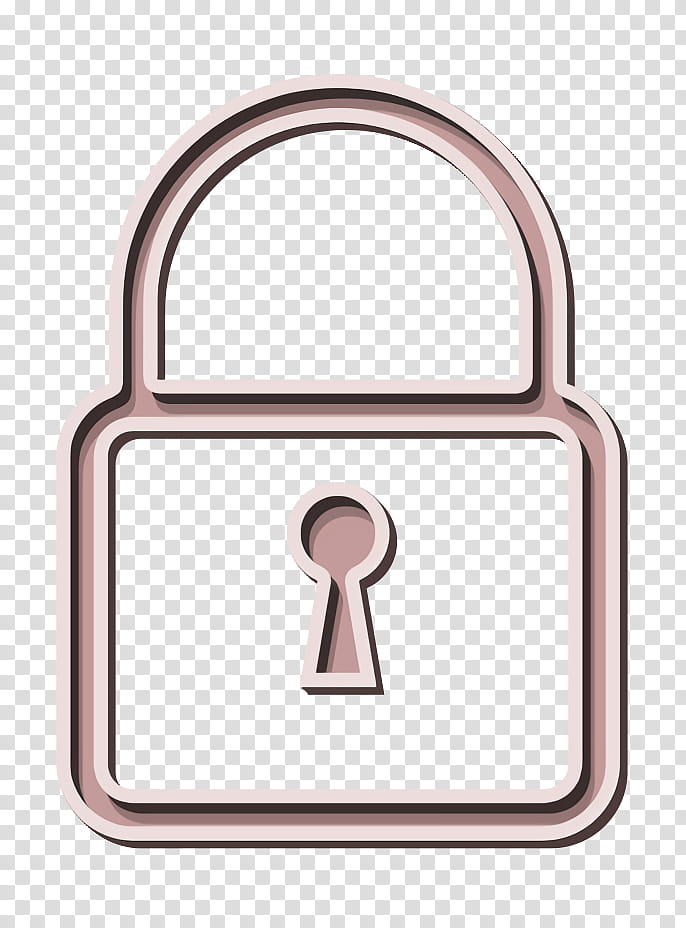 lock icon padlock icon secure icon, Material Property, Hardware Accessory, Metal, Security transparent background PNG clipart