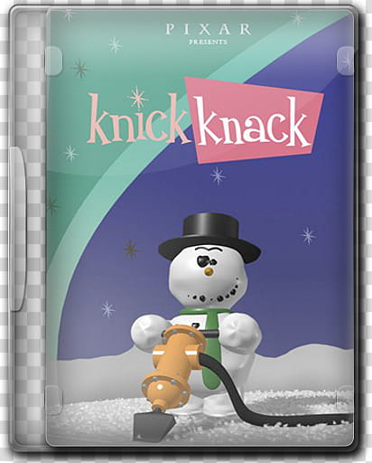 Pixar Short Movie Icon Complete Collection  , () Knick Knack transparent background PNG clipart