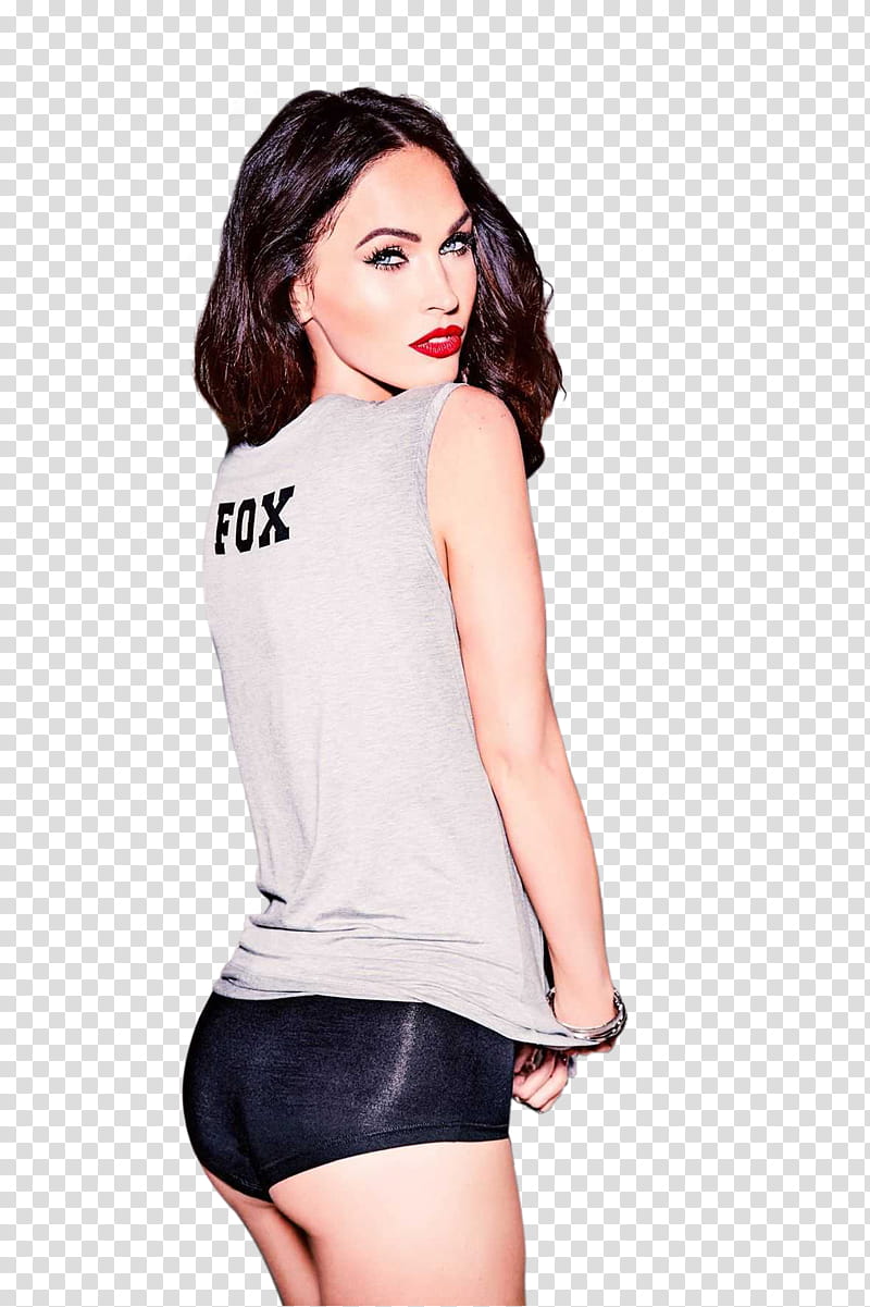 Megan Fox,  transparent background PNG clipart