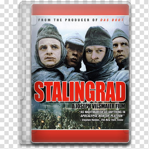 Movie Icon Mega , Stalingrad, Stalingrad DVD Case transparent background PNG clipart