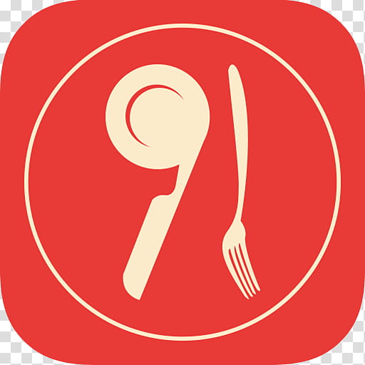 Eating, Logo, Meal, Restaurant, Wechat, Computer Software, Red, Circle transparent background PNG clipart