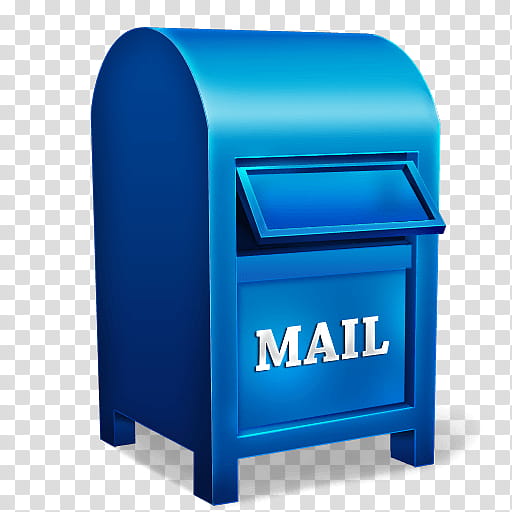 Box, Letter Box, Post Box, Computer Icons, Mail, Email, , Blue transparent background PNG clipart