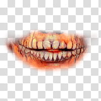 Halloween app Zombie Camera, mouth_ transparent background PNG clipart