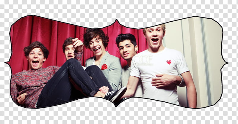 One Direction transparent background PNG clipart