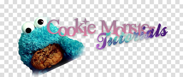 Marca de Agua Para Cookie Monster Tutorials transparent background PNG clipart