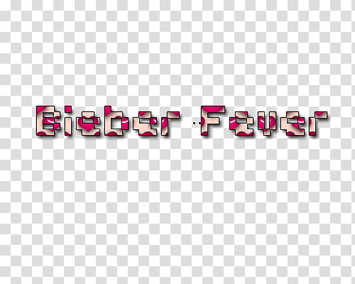 textos Bieber Fever transparent background PNG clipart