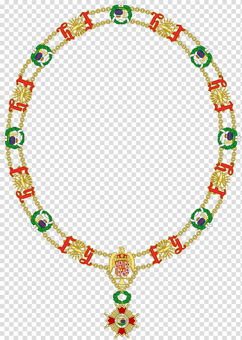 Cross, Order, Collar, Order Of Isabella The Catholic, Necklace, Coat Of Arms, Order Of The Golden Fleece, Grand Cross transparent background PNG clipart