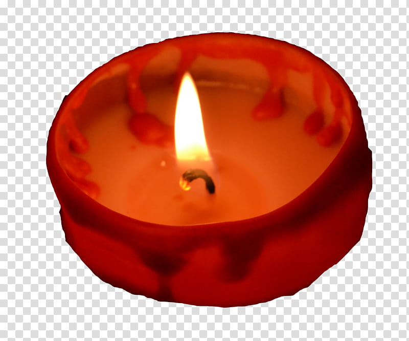 Red Candle , red pillar candle transparent background PNG clipart