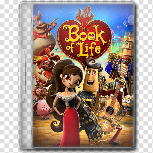 the BIG Movie Icon Collection B, The Book of Life transparent background PNG clipart