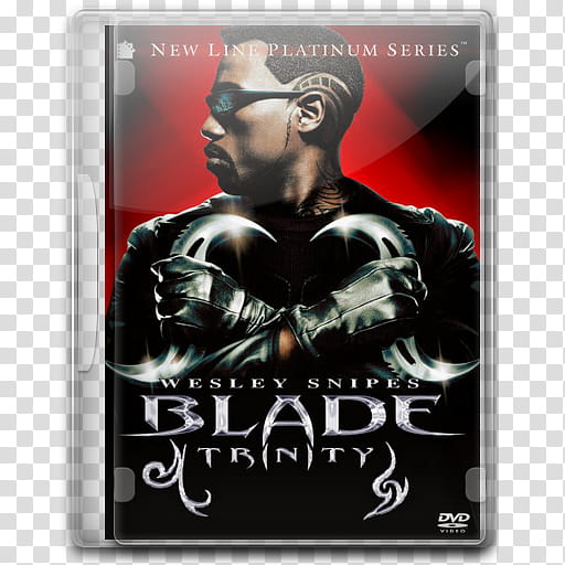 Blade Trinity DVD Icon , Blade Trinity  transparent background PNG clipart