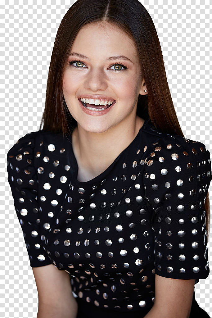 MACKENZIE FOY, woman smiling transparent background PNG clipart