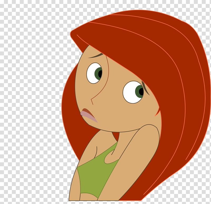 Kim Possible&#;s Puppy Dog Pout, red-haired girl anime character illustration transparent background PNG clipart