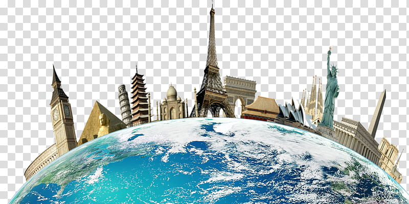 Drawing Of Earth, Big Ben, Landmark, Hotel, Building, Paris, London, World transparent background PNG clipart