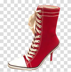 converse high heel boots