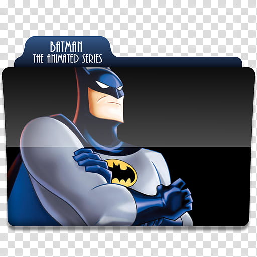 Windows TV Series Folders A B, Batman The Animated Series folder poster transparent background PNG clipart