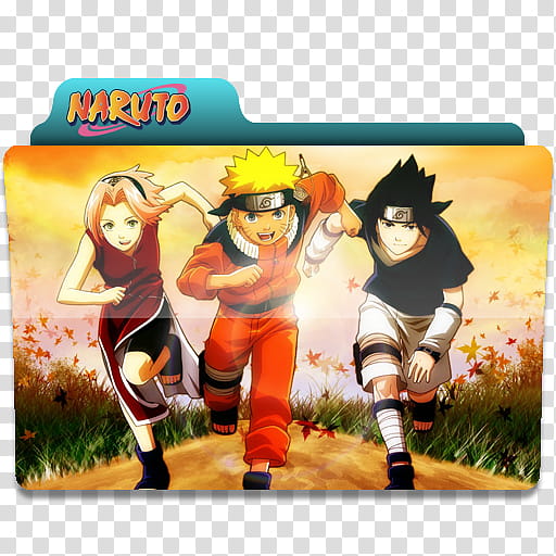 Anime folder icons , Naruto transparent background PNG clipart