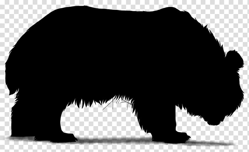 Sloth, Grizzly Bear, Dog, Silhouette, Snout, Animal, Black M, Sloth Bear transparent background PNG clipart