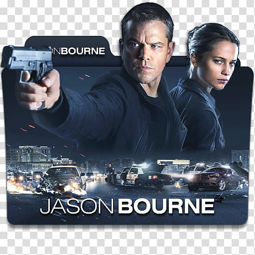 Jason Bourne  Folder Icon , Jason Bourne v transparent background PNG clipart