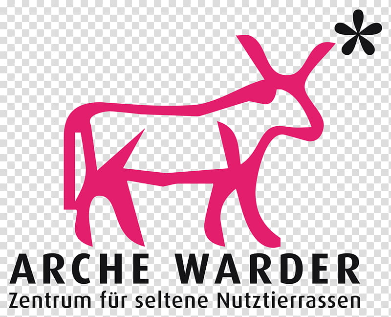 Pink Tierpark Arche Warder Logo Animal Zoo Warder Germany