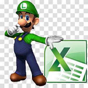 Mario dock , office  excel icon transparent background PNG clipart