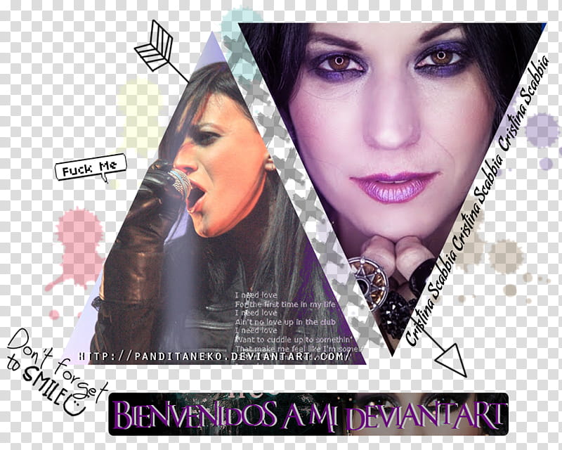 Cristina Scabbia transparent background PNG clipart