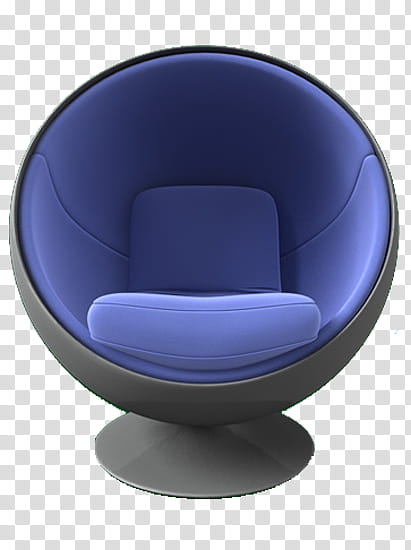 muebles , sillon azul transparent background PNG clipart