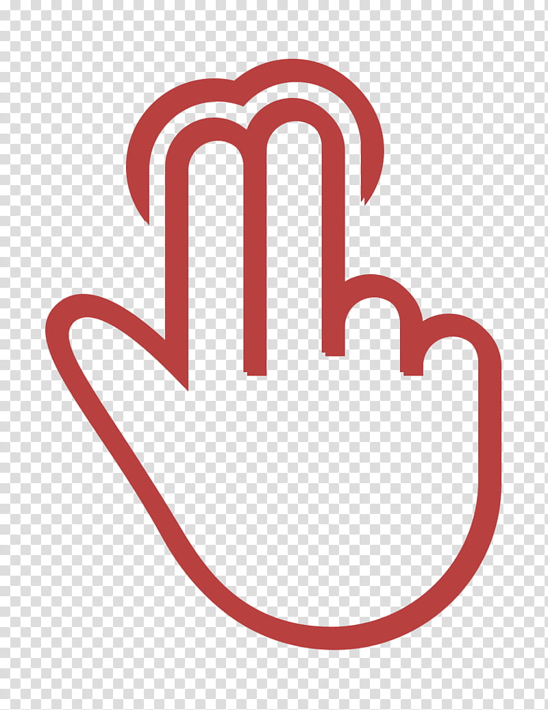 fingers icon gesture icon hand icon, Tap Icon, Two Icon, Text, Line, Logo transparent background PNG clipart