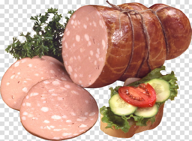 Turkey, Ham, Hot Dog, Bacon, Sausage, Breakfast, Embutido, Food transparent background PNG clipart