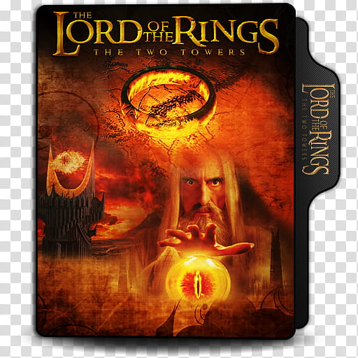 The Lord Of The Rings Collection Folder Icon , The Lord of the Rings The Two Towers transparent background PNG clipart