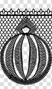 black lace textile illustration transparent background PNG clipart