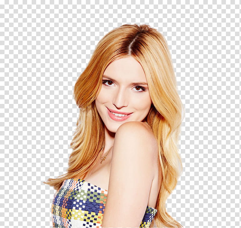 Bella Thorne ,  transparent background PNG clipart