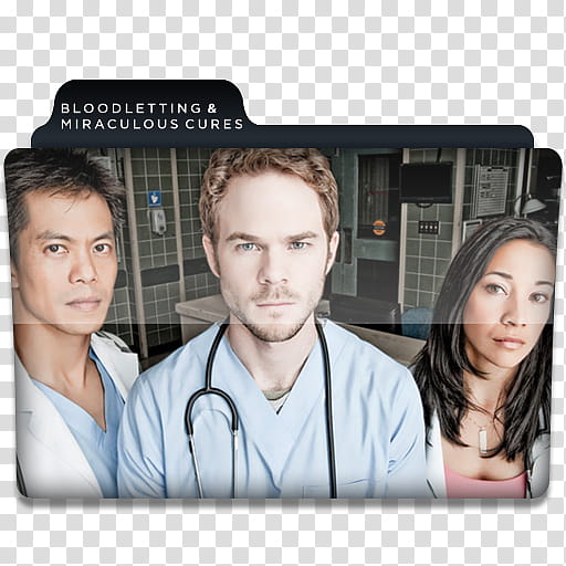 Windows TV Series Folders A B, Bloodletting & Miraculous Cures folder icon transparent background PNG clipart