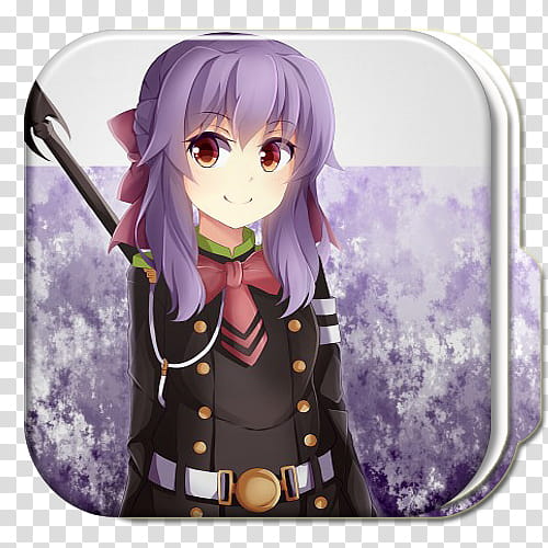 Owari No Seraph Folders,  icon transparent background PNG clipart