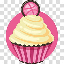 CUPCAKE SOCIAL ICON, cupcake transparent background PNG clipart