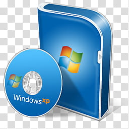 Windows Live For XP, Windows XP disk and box transparent background PNG clipart