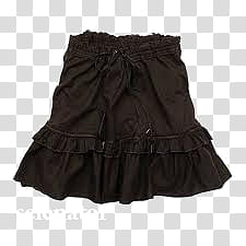 black denim skirt transparent background PNG clipart
